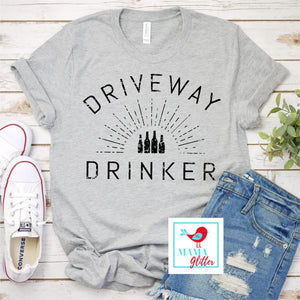 Driveway Drinker - Black Print