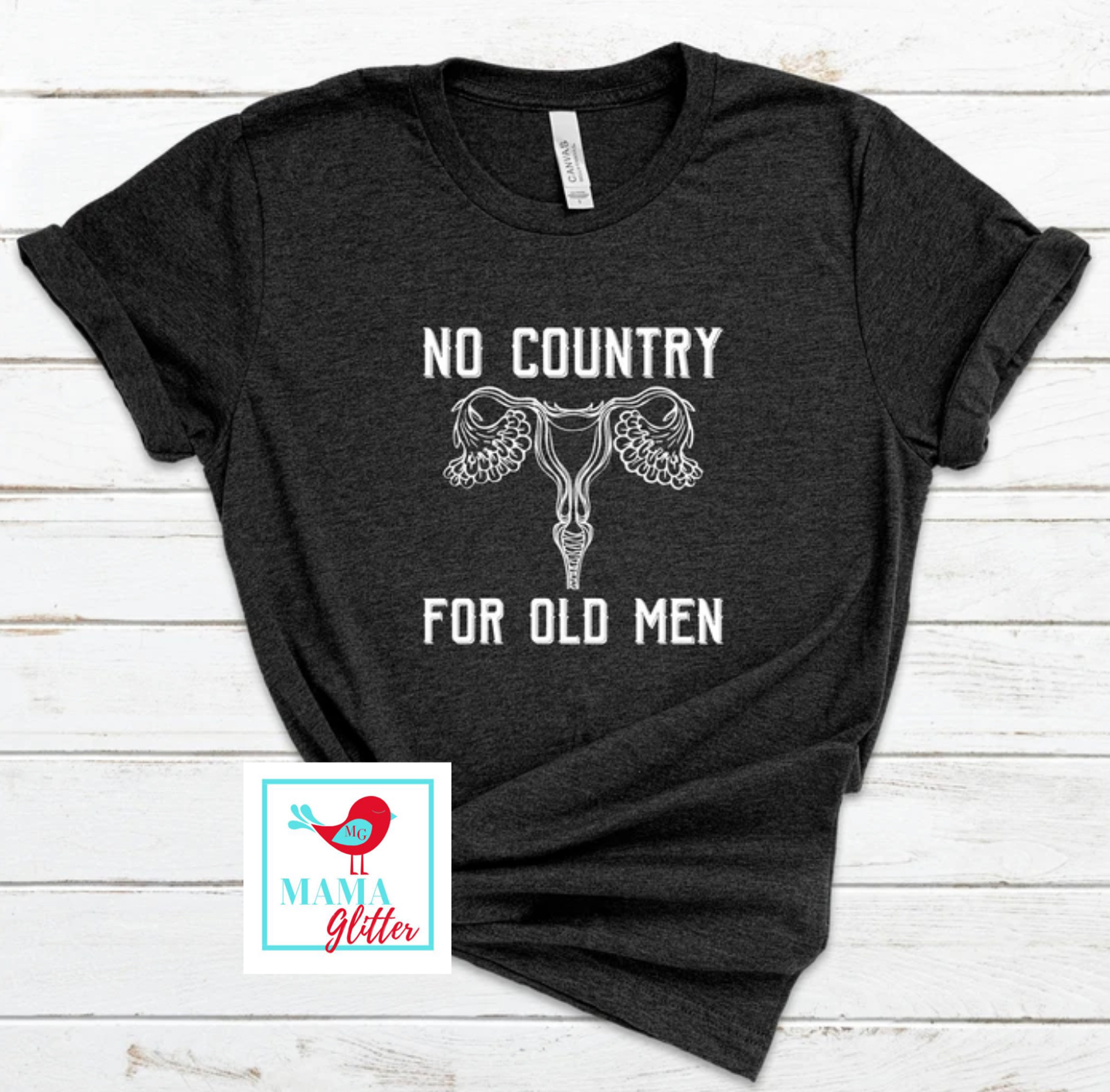 No Country For Old Men - White print