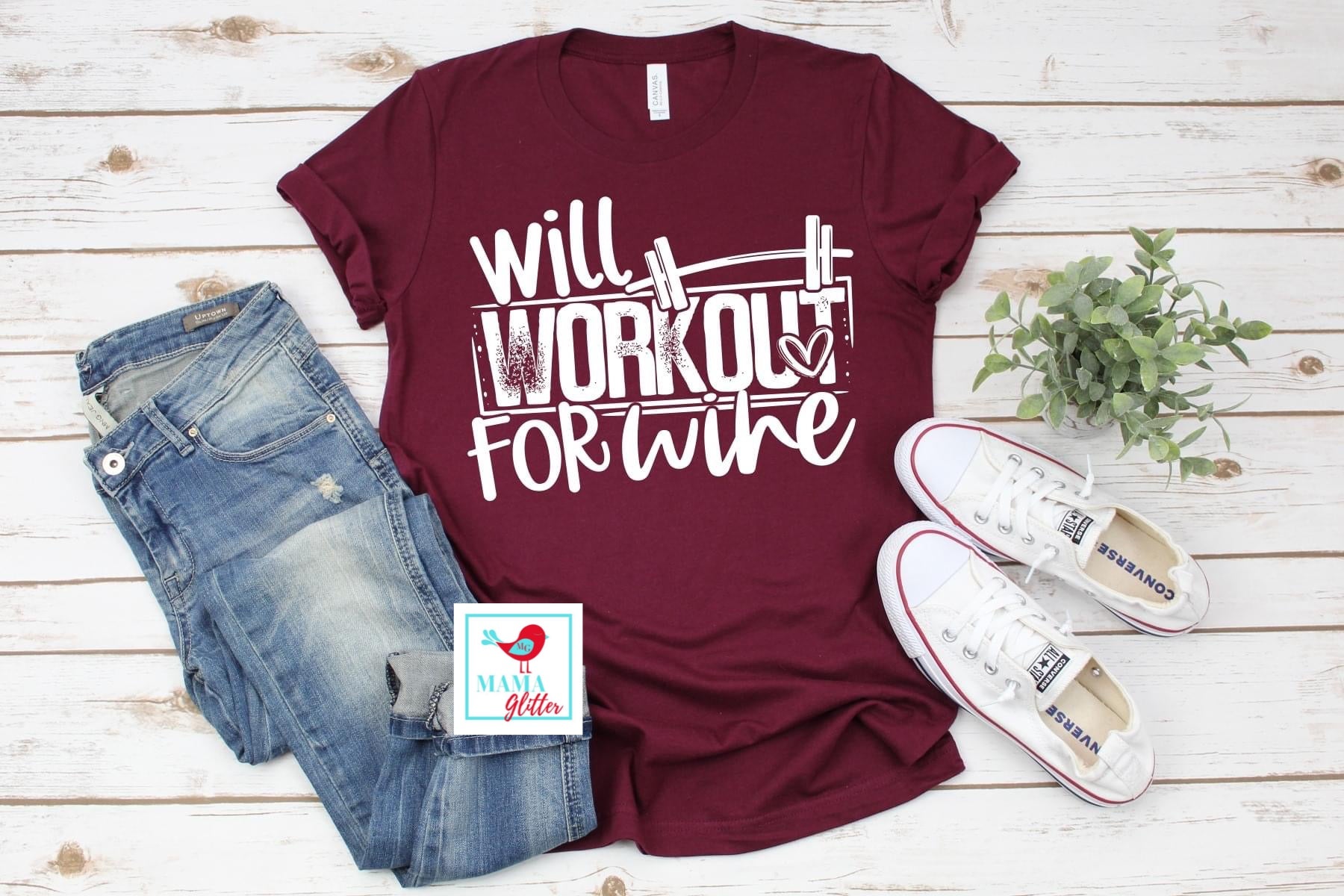 Will Workout for Wine