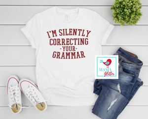I’m Silently Correcting Your Grammar