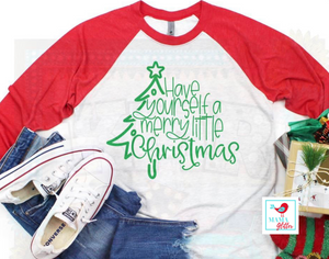 Have Yourself a Merry Little Christmas - Green Print