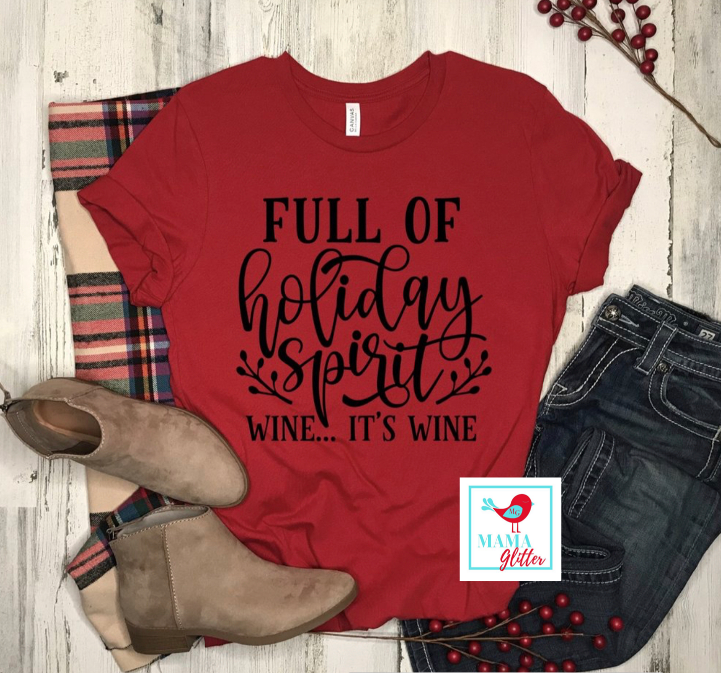 Full of Holiday Spirit ... Wine, its wine