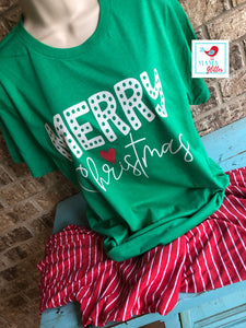 Merry Christmas- Red Heart Pajamas