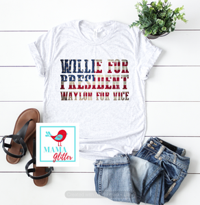 Willie For President, Waylon For Vice