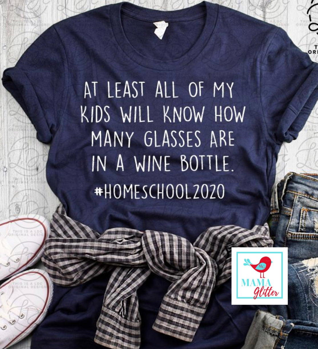 #Homeschool 2020-How Many Glasses Are In A Bottle Of Wine