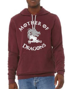 Mother of Dragons Maroon Hoodie