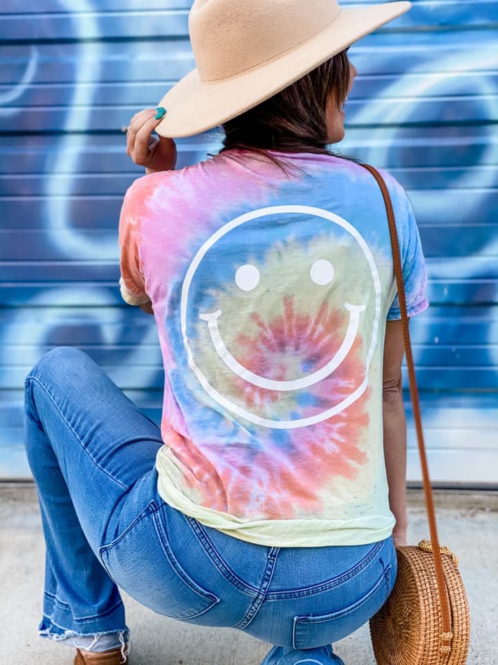 Have A Nice Day- Tie Dye- Ready to ship!